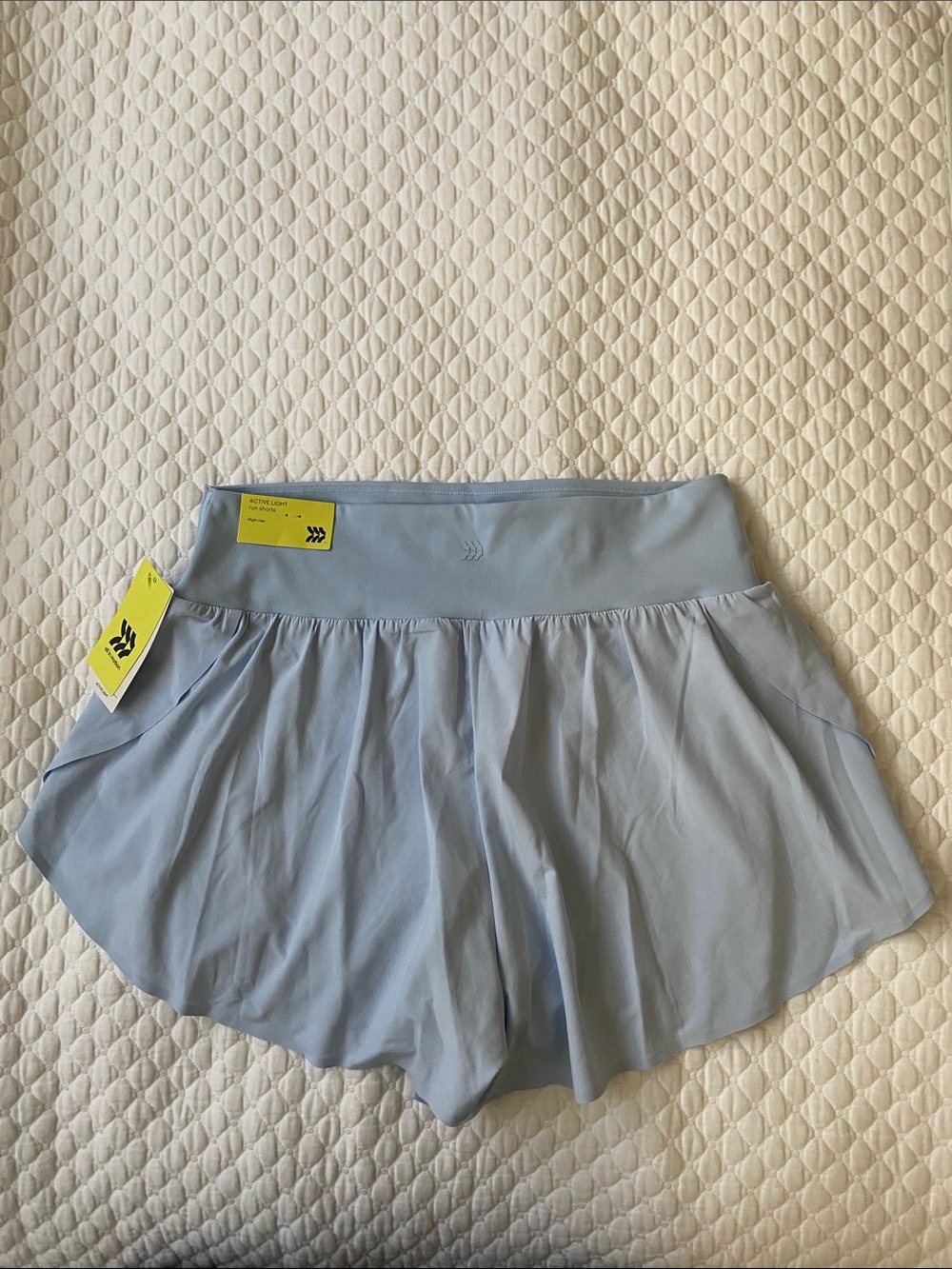 all in motion Light Blue Women's Athletic Skort with Wide Waistband
